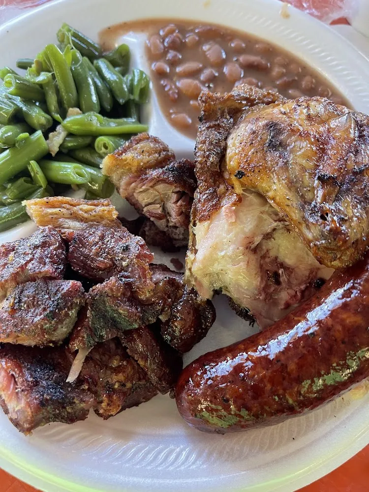 Chicken Spaghetti Brisket Pork Steaks